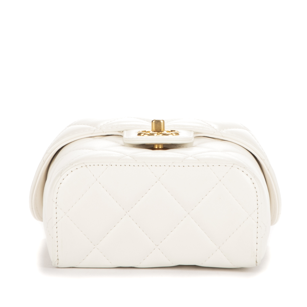 Chanel Vanity Top Handle Cosmetic Case Mini - Picture 6 of 11